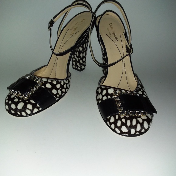 Kate Spade Calfskin Strappy Heels - Picture 8 of 8